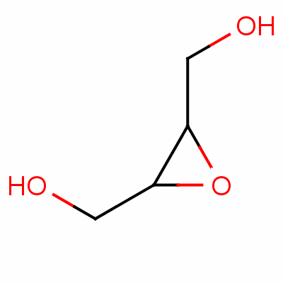 2,3-环氧乙烷二甲醇结构式_4440-87-3结构式