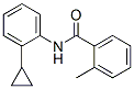 Benzamide, n-(2-cyclopropylphenyl)-2-methyl-(9ci) Structure,444110-77-4Structure