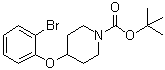 Tert-butyl 4-(2-bromophenoxy)piperidine-1-carboxylate Structure,444605-55-4Structure