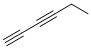 1,3-Hexadiyne Structure,4447-21-6Structure