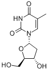 α-胸苷结构式_4449-43-8结构式