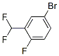 4-Bromo-2-difluoromethyl-1-fluorobenzene Structure,445303-69-5Structure