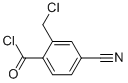 2-(Chloromethyl)-4-cyanobenzoyl chloride Structure,445312-07-2Structure