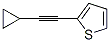 (9CI)-2-(环丙基乙炔)-噻吩结构式_445424-06-6结构式