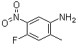 4-Fluoro-2-methyl-5-nitroaniline Structure,446-18-4Structure