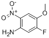 5-Fluoro-4-methoxy-2-nitroaniline Structure,446-20-8Structure