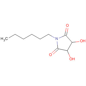 (9ci)-1-己基-3,4-二羟基-2,5-吡咯烷二酮结构式_446833-95-0结构式