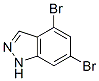 4,6-Dibromo-1H-indazole Structure,447430-07-1Structure