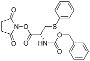 (R)-2,5-二氧代吡咯烷-1-基 2-(((苄氧基)羰基)氨基)-3-(苯基硫代)丙酸酯结构式_447461-52-1结构式