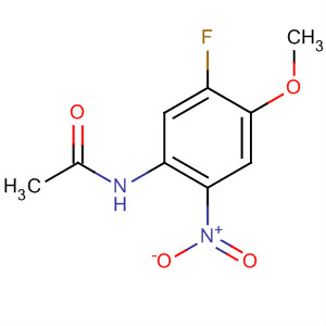 N-(5-fluoro-4-methoxy-2-nitrophenyl)acetamide Structure,448-26-0Structure