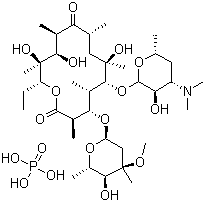 Erythromycin Phosphate Structure,4501-00-2Structure