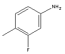 3-Fluoro-4-methylaniline Structure