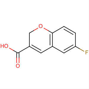 6-氟-2H-色烯-3-羧酸结构式_452076-93-6结构式