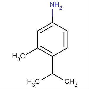 4-异丙基-3-甲基苯胺结构式_4534-10-5结构式