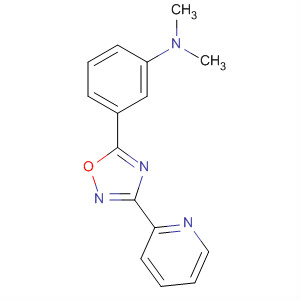 3-(吡啶-2-基)-5-(3-N,N-二甲基氨基苯基)-1,2,4-噁二唑结构式_453566-56-8结构式