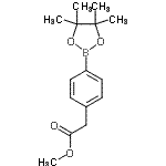 (4-Methoxycarbonylmethyl)phenylboronic acid pinacol ester Structure,454185-98-9Structure