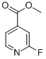 2-Fluoro-4-pyridinecarboxylic acid methyl ester Structure,455-69-6Structure