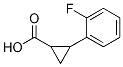 2-(2-Fluorophenyl)cyclopropanecarboxylic acid Structure,455267-56-8Structure