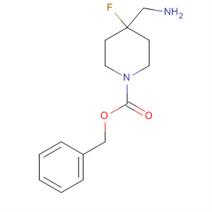 Benzyl4-(aminomethyl)-4-fluoropiperidine-1-carboxylate Structure,455267-64-8Structure