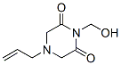 (9ci)-1-(羟基甲基)-4-(2-丙炔)-2,6-哌嗪二酮结构式_455311-32-7结构式