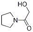 2-羟基-1-(1-吡咯烷)乙酮结构式_45657-97-4结构式