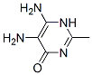 4(1H)-pyrimidinone, 5,6-diamino-2-methyl- Structure,45741-61-5Structure