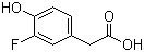 3-Fluoro-4-hydroxyphenylacetic acid Structure,458-09-3Structure