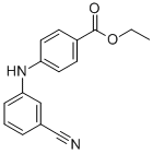 N-(4-carbethoxyphenyl)-n-(3-cyanophenyl)amine Structure,458550-46-4Structure