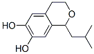 1H-2-benzopyran-6,7-diol, 3,4-dihydro-1-(2-methylpropyl)- (9ci) Structure,459426-83-6Structure