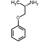 (R)-1-苯氧基丙烷-2-胺结构式_45972-74-5结构式