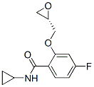 Benzamide, n-cyclopropyl-4-fluoro-2-[(2s)-oxiranylmethoxy]-(9ci) Structure,460048-12-8Structure