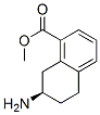 (9ci)-7-氨基-5,6,7,8-四氢-,甲酯,(7r)-1-萘羧酸结构式_460740-26-5结构式