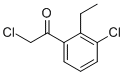 Ethanone, 2-chloro-1-(3-chloro-2-ethylphenyl)-(9ci) Structure,461435-89-2Structure