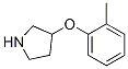 3-(2-Methylphenoxy)pyrrolidine Structure,46196-54-7Structure