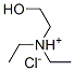 N,N-二乙基乙醇氯化铵结构式_4620-71-7结构式