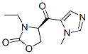 2-Oxazolidinone,3-ethyl-4-[(1-methyl-1h-imidazol-5-yl)carbonyl]-,(4r)-(9ci) Structure,462100-53-4Structure