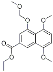 5,8-二甲氧基-4-(甲氧基甲氧基)-2-萘羧酸乙酯结构式_464171-71-9结构式