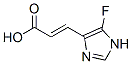 (2e)-(9ci)-3-(5-氟-1H-咪唑-4-基)-2-丙酸结构式_464924-70-7结构式