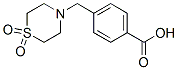 4-[(1,1-二氧代-1lambda6,4-噻嗪-4-基)甲基]苯甲酸结构式_465514-21-0结构式