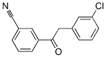 3-[2-(3-Chlorophenyl)acetyl]benzonitrile Structure,465514-69-6Structure