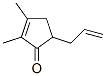 (9ci)-2,3-二甲基-5-(2-丙烯基)-2-环戊烯-1-酮结构式_466634-65-1结构式