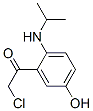 2-氯-1-[5-羟基-2-[(1-甲基乙基)氨基]苯基]-乙酮结构式_466694-14-4结构式