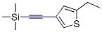 Silane, [(5-ethyl-3-thienyl)ethynyl]trimethyl- (9ci) Structure,467251-52-1Structure