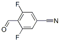 3,5-Difluoro-4-formylbenzonitrile Structure,467442-15-5Structure