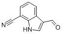 3-Formyl-1H-indole-7-carbonitrile Structure,467451-63-4Structure