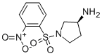 (S)-1-(2-nitro-benzenesulfonyl)-pyrrolidin-3-ylamine Structure,468104-07-6Structure