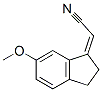 Acetonitrile, (2,3-dihydro-6-methoxy-1h-inden-1-ylidene)-, (2z)-(9ci) Structure,468104-14-5Structure