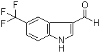 5-(Trifluoromethyl)-1h-indole-3-carboxaldehyde Structure,468718-16-3Structure