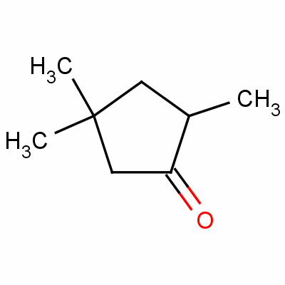 2,4,4-Trimethylcyclopentanone Structure,4694-12-6Structure