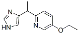 Pyridine, 5-ethoxy-2-[1-(1h-imidazol-4-yl)ethyl]-(9ci) Structure,469863-98-7Structure